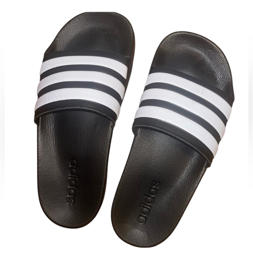 Adidas Black Slides